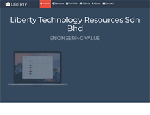 Tablet Screenshot of libertytech-resources.com